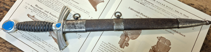 " Borddolch " 2WK Wehrmacht- Luftwaffe Org. – Bild 3