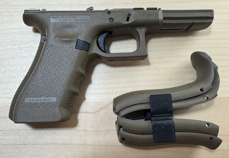 Griffstück Glock 17/22 Gen 4 TAN – billede 2