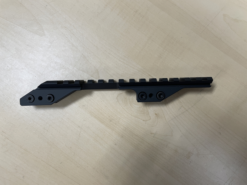 Weaverschiene 20MOA Vorneigung auf 11mm Prismen – Bild 3