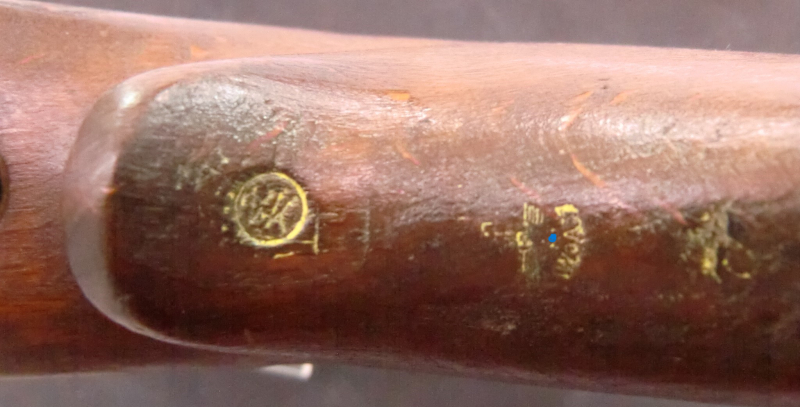 WKII Hinterschaft MG42 Holz mit WaA und verm. Feldinstandsetzung – Bild 6