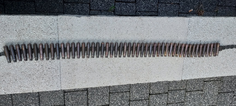 DEKO Gurt MG 34/42 + 53 Messing Hulse- ORIGINAL WW 2 – Bild 6