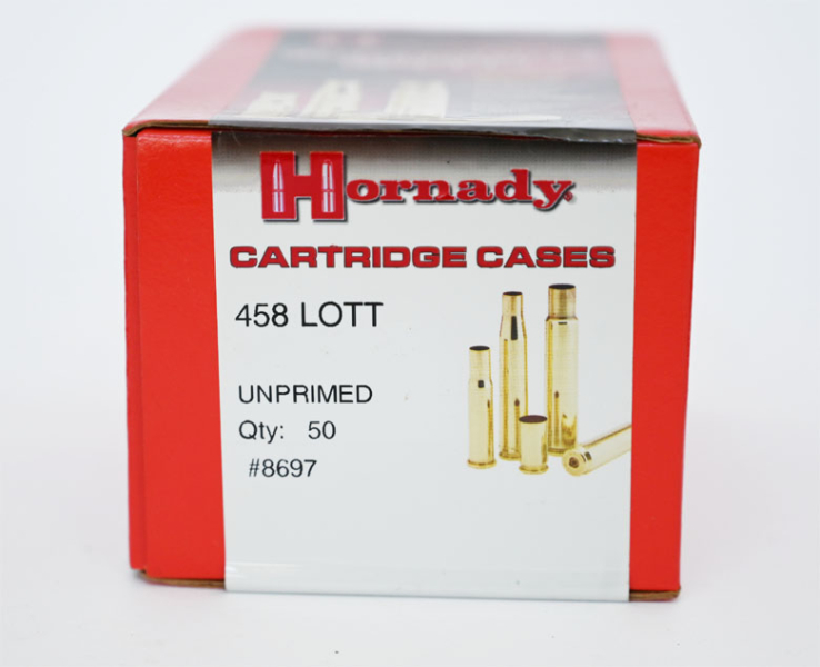 Wiederladekonvolut Kaliber .458Lott, RCBS Matrizensatz, 50 Hornady Hülsen, 49 Hornady Geschosse – Bild 3