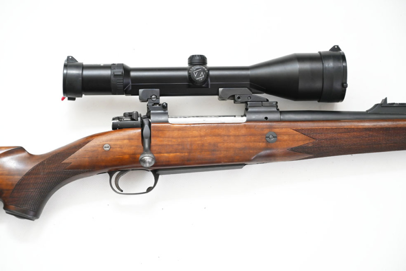 Repetierbüchse Heym, Kaliber .375Holland&HollandMagnum, ZF Zeiss Diavari VM 3-12x56 T*, 1991 – Bild 4