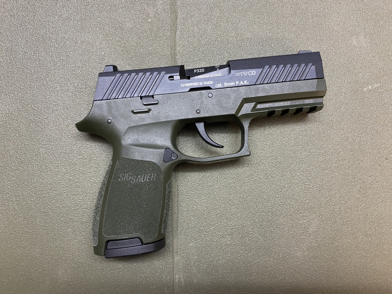 SIG SAUER P320 9mm P.A.K. OD GREEN – obrázek 2
