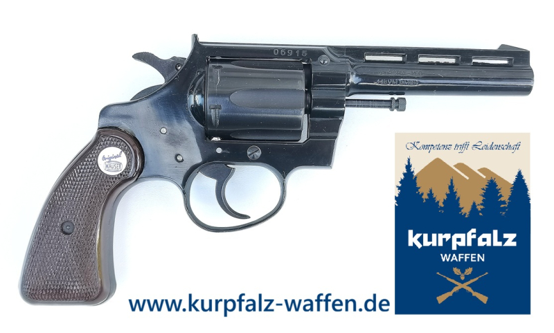 Revolver Mauser made by Heym Mod. Detective Kal. .22WMR (.22Win.Mag.) Fallenjagd, Baujagd – Bild 1