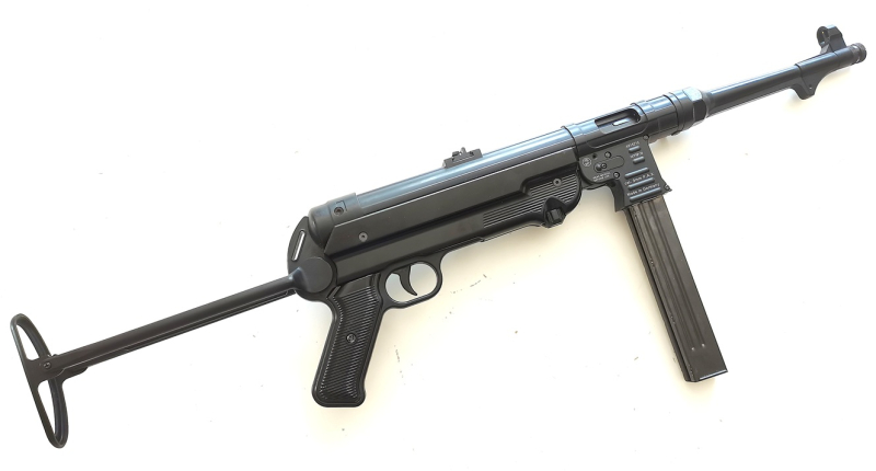 Schreckschussmaschinenpistole GSG MP40 Kal. 9mm P.A.K. PTB987 – Bild 2