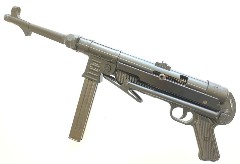 Schreckschussmaschinenpistole GSG MP40 Kal. 9mm P.A.K. PTB987 – Bild 3