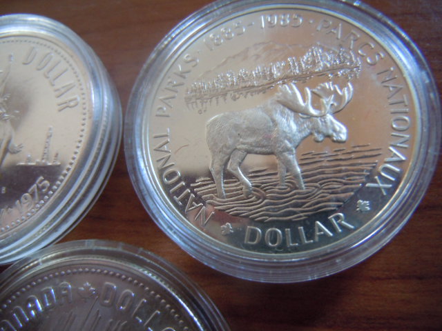 Kanada- Dollar Silbermünzen – attēls 3