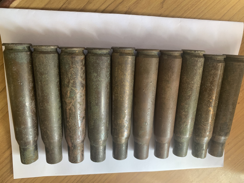 10xOrig. US Patronenhülsen .50-BMG WK2 – Bild 2