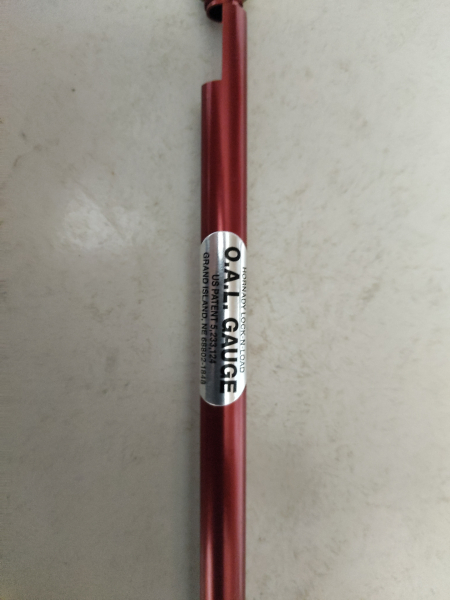 O.A.L Gauge Hornady mit Mauser 8x57 IS Hülse Verschlusslehre – Bild 2