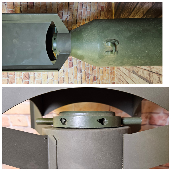 US BOMBE 100LB FRÜHES MODELL AN M30 – imagem 2