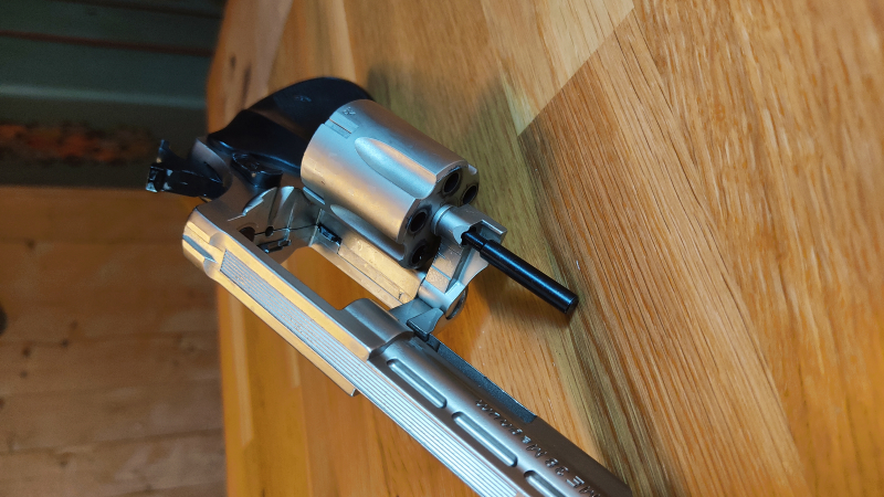 Schreckschussrevolver ME 38 Magnum vernickelt – Bild 3