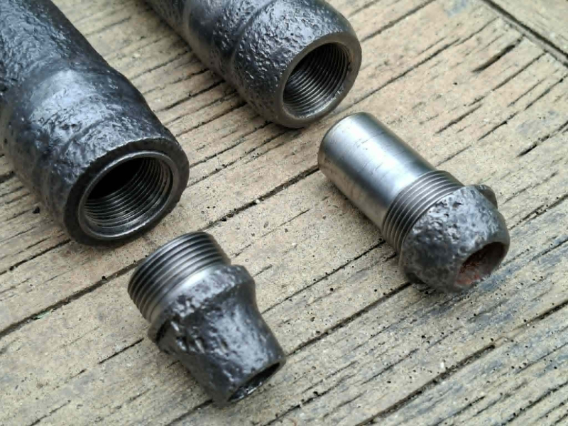 2 x DEKO 4 cm KM Flak Splitter und Pz.Gr - ORIGINAL WW 2 – Bild 3