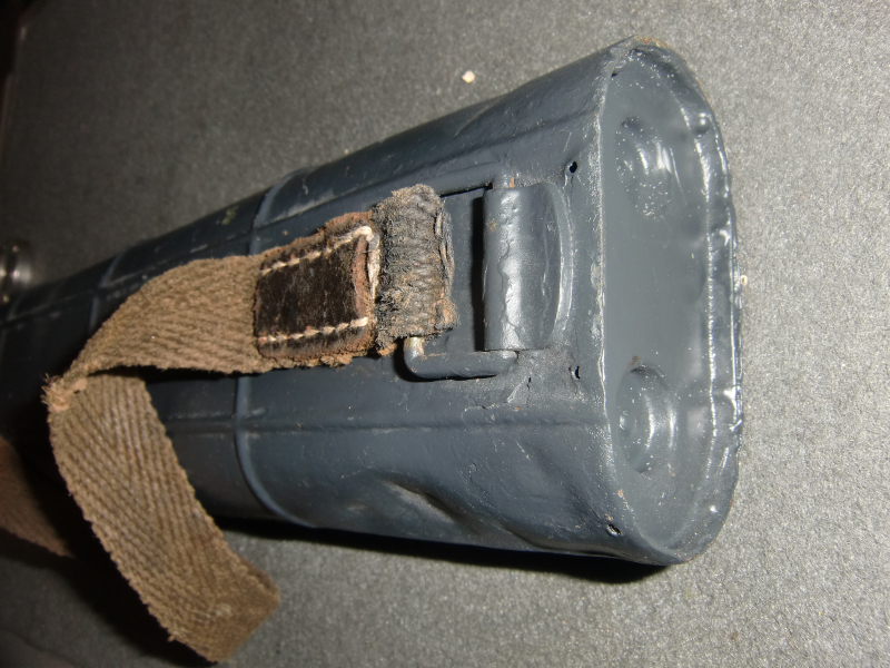 WKII Doppel Laufbehälter für Luftwaffen MG 34/15 Hersteller gg vor 1938 (ähnlMG42 ) – Bild 6