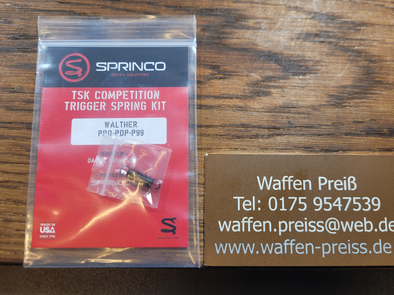Walther PDP; Q5 SF; PPQ Sprinco Abzug Tuningsatz – Bild 2