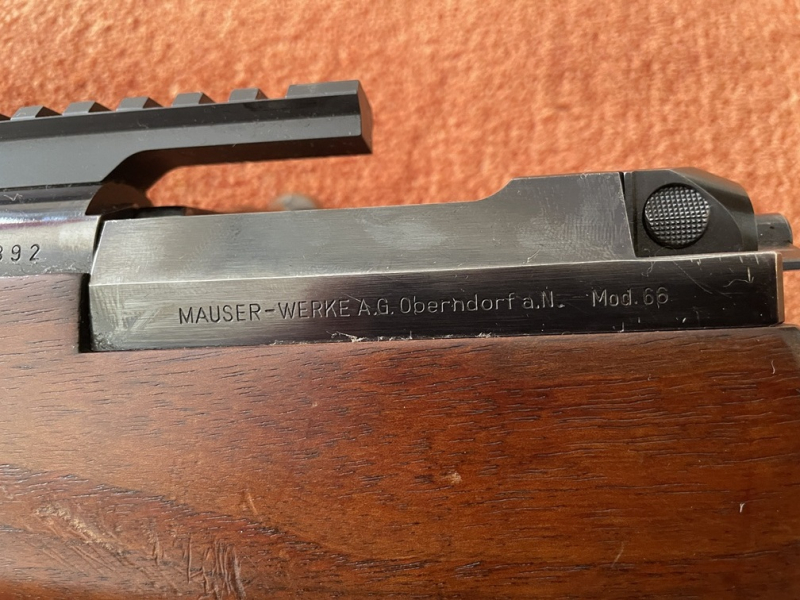 Mauser 66 8x68S mit Gewinde, Kick-stopp und Weaverschiene – Bild 5