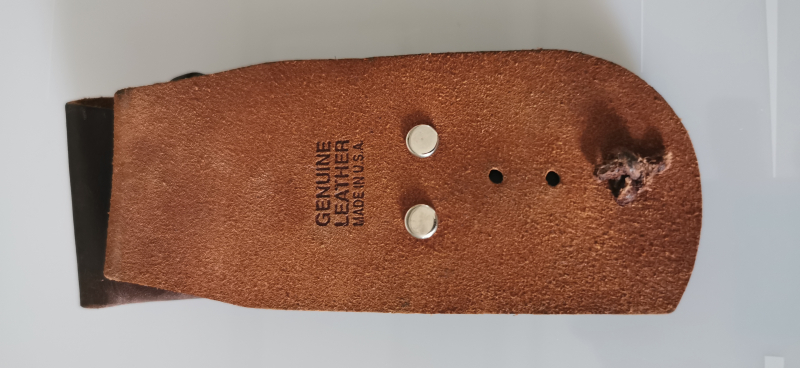 Ledermessertasche für Gürtel – nuotrauka 2