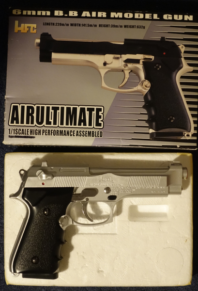 Beretta 92FS Airsoft 6mm BBs HFC Airultimate – Bild 3