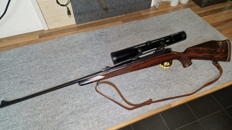Weatherby Mark V DELUXE - 30-06 & B. Nickel Supra 3-10x52 auf Schwenkmontage – Bild 2