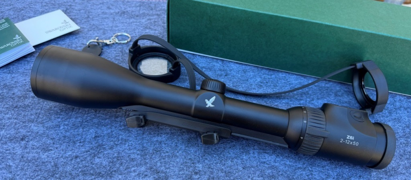 Zielfernrohr Swarovski Z6i 2-12 x 50 SR mit Blaser Sattelmontage neuwertig – Bild 1