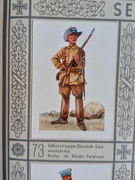 Cigarettenbilderalbum "Kaiserliche Marine und Schutztruppen", Original, 100% vollständig, Bestzustan – Bild 5