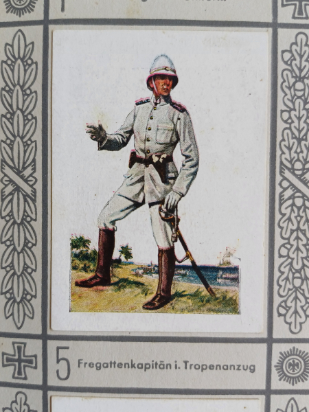 Cigarettenbilderalbum "Kaiserliche Marine und Schutztruppen", Original, 100% vollständig, Bestzustan – Bild 4