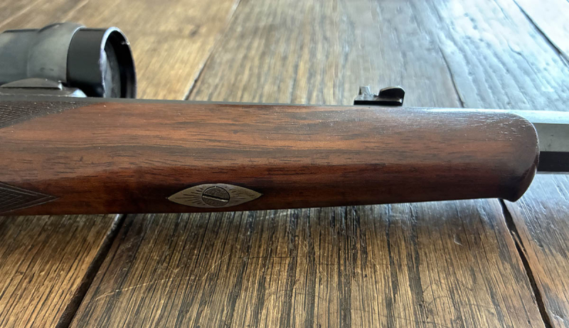 Alte sehr schöne Kipplaufbüchse vermtl. Vorkrieg Suhl Kal. 6x70R – Bild 3