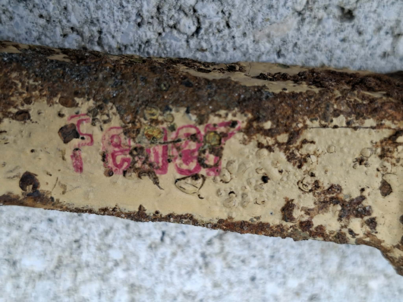 Teil PanzerFaust 60 in original farbe - ORIGINAL WW 2 – Bild 2
