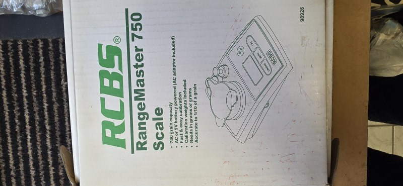 Pulverwaage RCBS Range Master Scale 750 – Bild 1