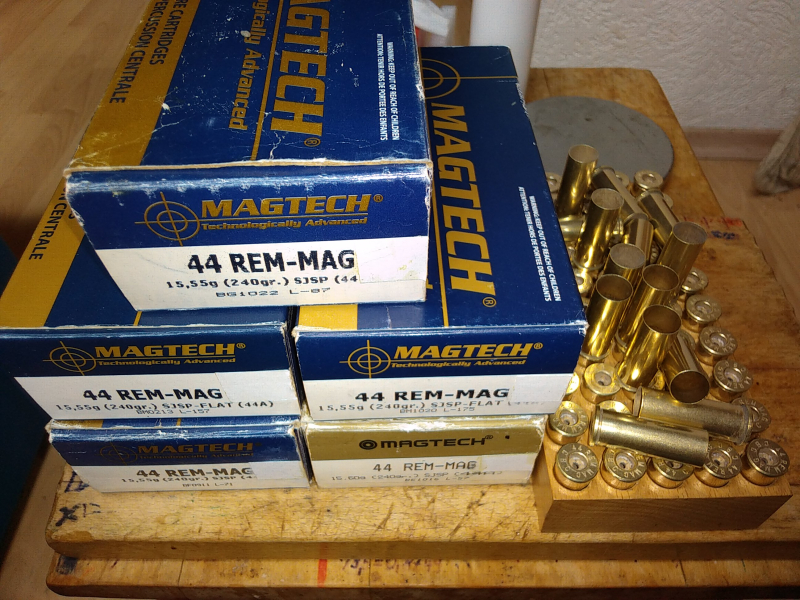 .44 Rem Mag CBC Hülsen 250st 1x Kalibriert und gereinigt. – Bild 2