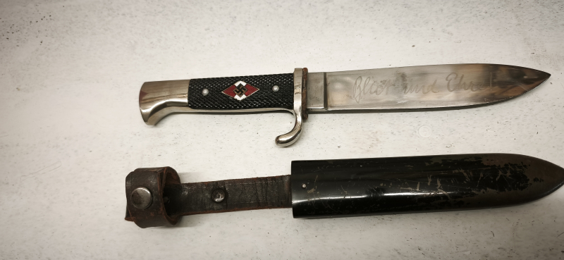 HJ Messer mit Devise – Bild 2