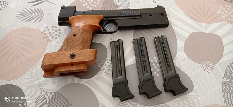 Halbautomatische Pistole Hämmerli 208 inklusive Laufgewicht – Bild 2