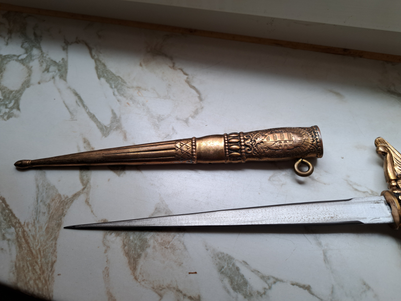 Blankwaffe luftwaffe offiziersdolch M1932 Ungarn – pilt 2