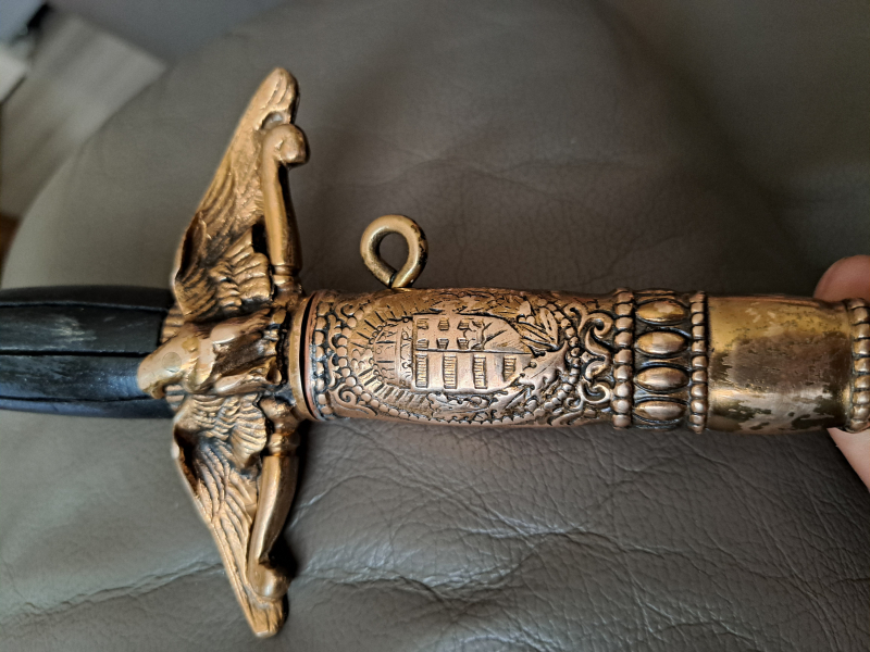 Blankwaffe luftwaffe offiziersdolch M1932 Ungarn – pilt 5