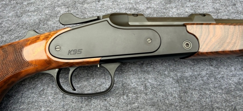 Kipplaufbüchse Blaser K 95 Black Edition 8,5 x 55 lange Seitenplatten neuwertig – Bild 4