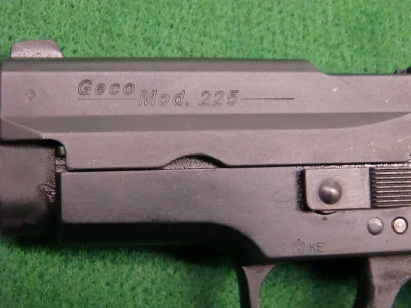 GECO 225 9mm KnallPTB 636 von 1994 schöne SiG Sauer P6 Kopie – Bild 3