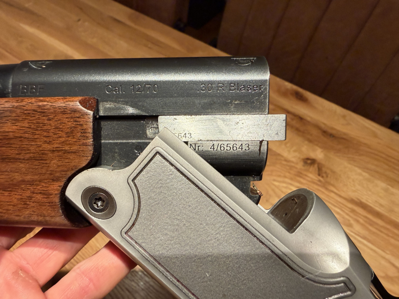 Blaser BBF 30R Blaser 12/70 – imaginea 4