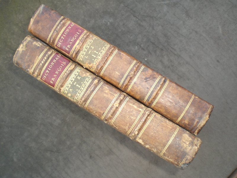 Antiquarisches Buch: nouveau Dictionnaire Francois Neues französischisch Lexikon aus dem Jahre 1793 – Bild 6