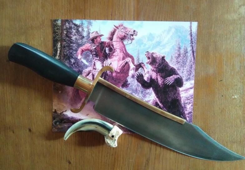 Großes Bowie-Messer "GRIZZLY" 45 cm lang – Bild 1