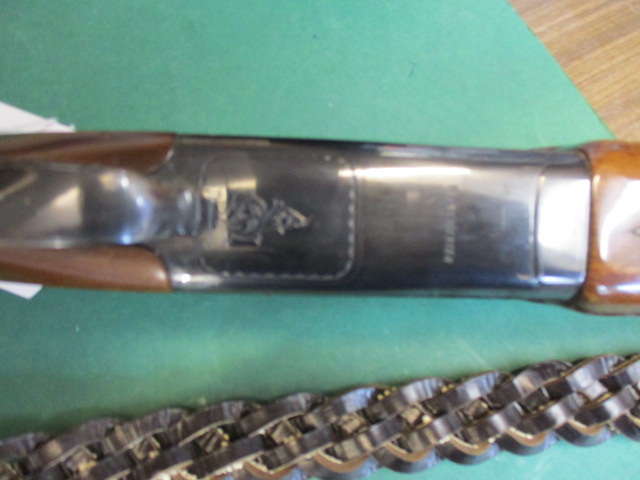 Bockflinte Winchester 400 , Kal. 12/70 , keine Merkel . – Bild 4
