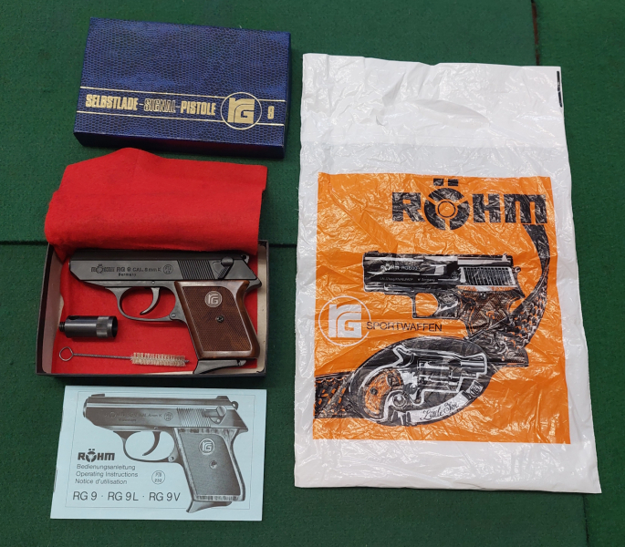 Sammlerstück Röhm Mod. RG9 cal. 8mm PTB 413 – Bild 1
