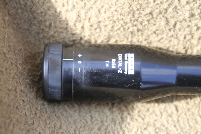 Zeiss Diatal-Z 8x56 T* (West Germany) – Absehen 4 – inkl. Montageschiene / Füße – Bild 4