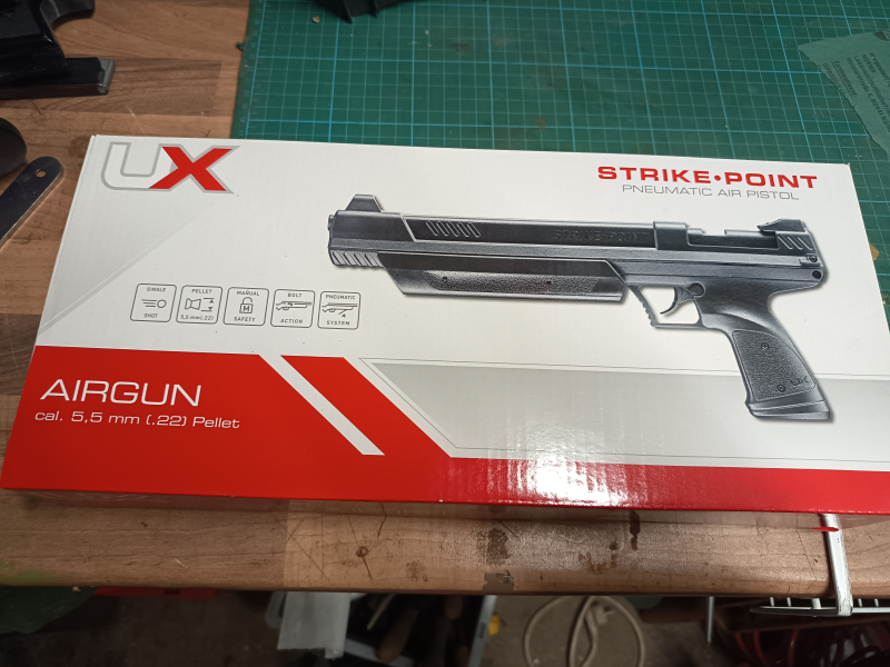 UX Luftpistole Strike Point Kal. 5,5mm – Bild 1