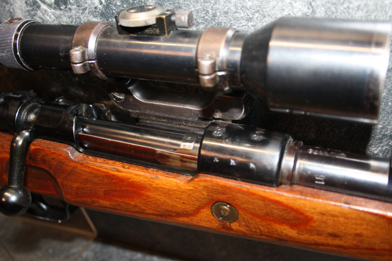 „TOP“ Scharfschützengewehr original WK2 Mauser K98 8x57JS ZF Ajack – kuva 2