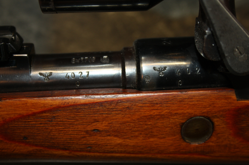 „TOP“ Scharfschützengewehr original WK2 Mauser K98 8x57JS ZF Ajack – kuva 3