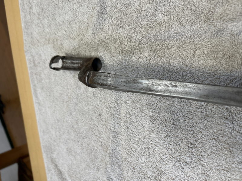 Dillenbayonet um 1750 original 3 Kantklinge – Bild 2