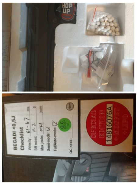 Cyma CM.121 "Gen 2" Airsoftpistole AEP – Bild 2