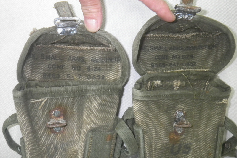 US-Army Vietnam Krieg Muni Tasche Small Arms Ammunition Pouch – Bild 3