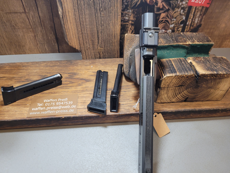 Hämmerli 208 .22lr Pistole Nill Griff – Bild 2