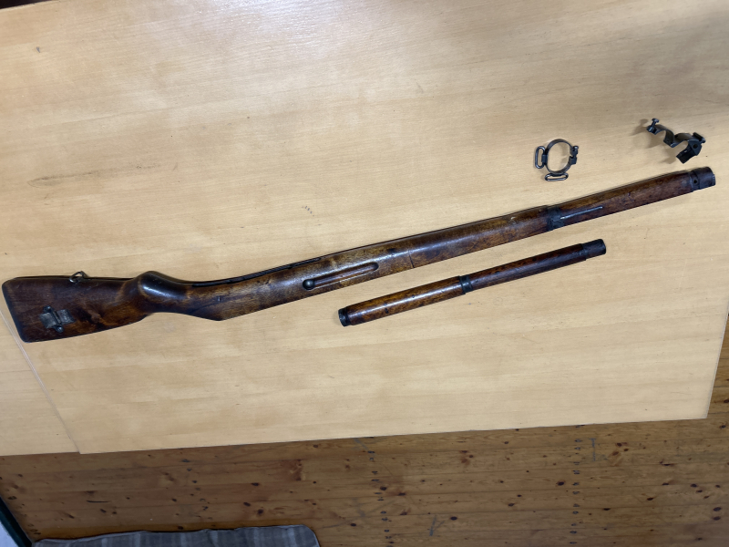 Finnischer M38 schaft von 1941 Nagant – billede 1